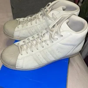 adidas | Shoes | Adidas Pro Model 5 Suede Off White Cream 